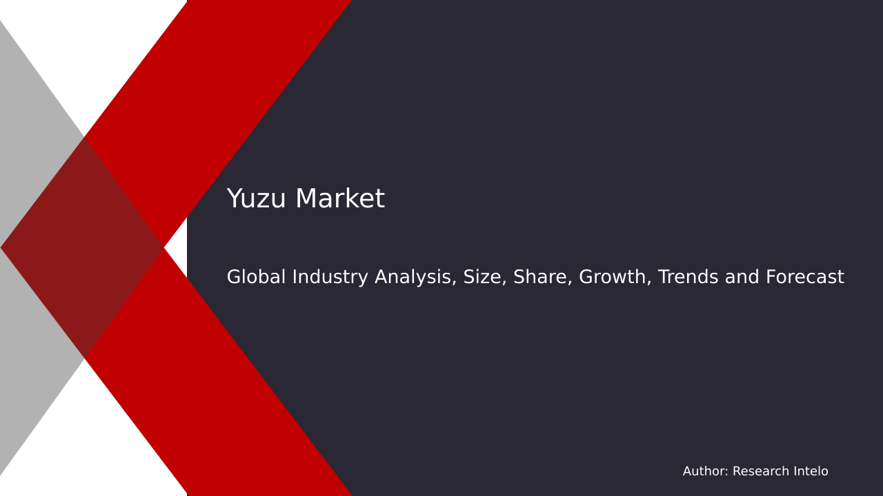Yuzu Market Research Report 2033