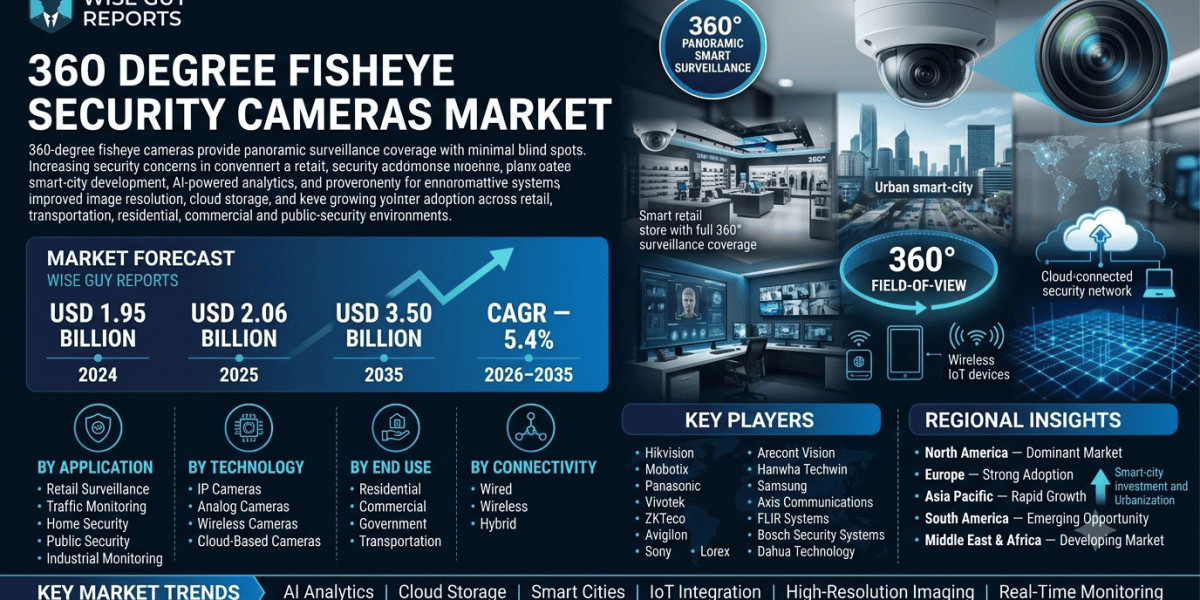 The Rise of 360 Degree Fisheye Security Cameras in Modern Surveillance